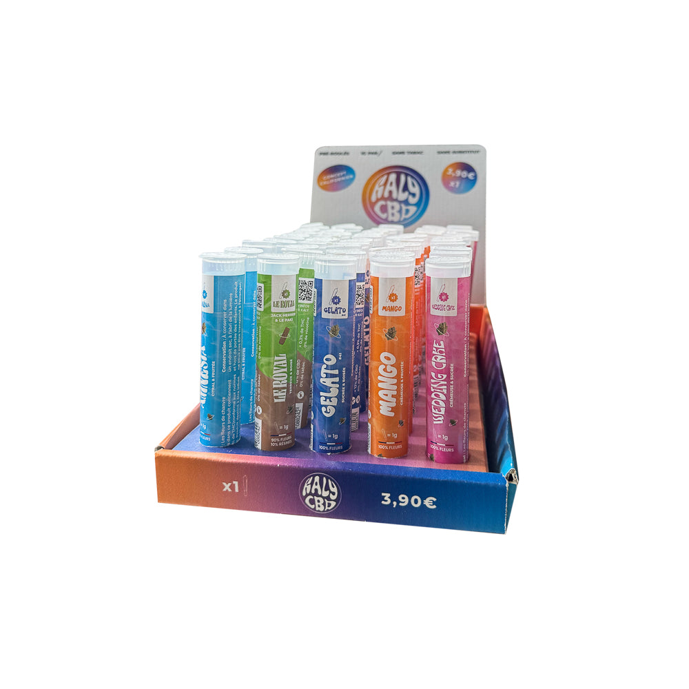 Pré-roulés CBD - Kaly